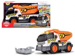 DICKIE CITY HEROES - CAMION-BENNE SON ET LUMIÈRE (30 CM)